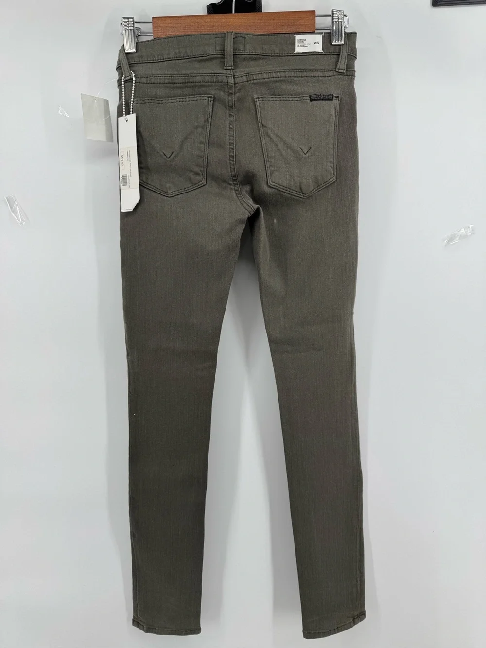 Hudson Nico Midrise Ankle Jeans Women's Sz 25 NWT Tropper Green